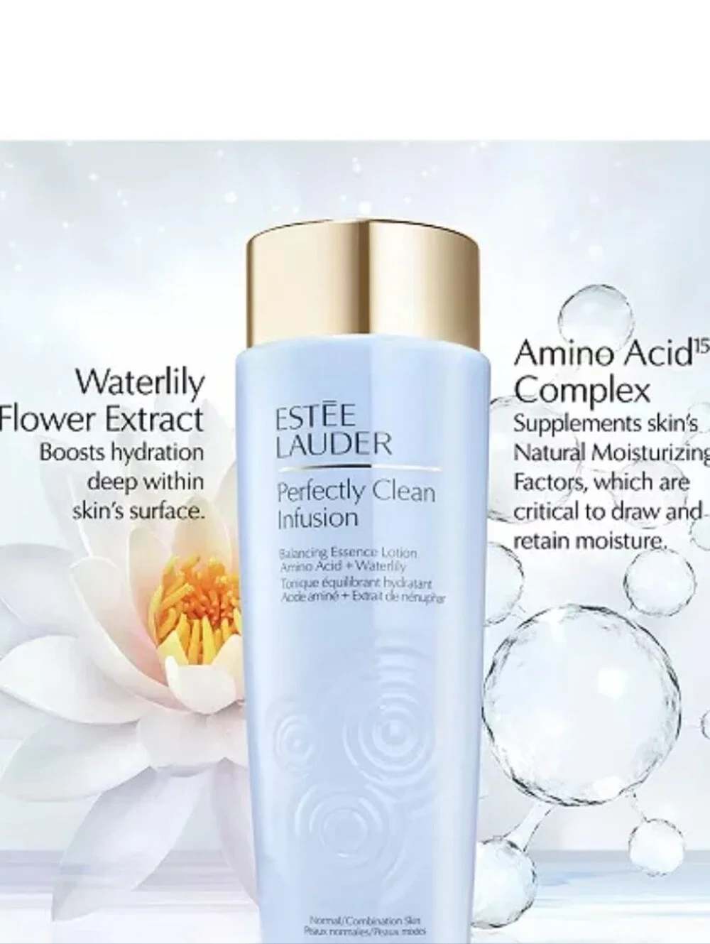 Estee Lauder includes perfectly